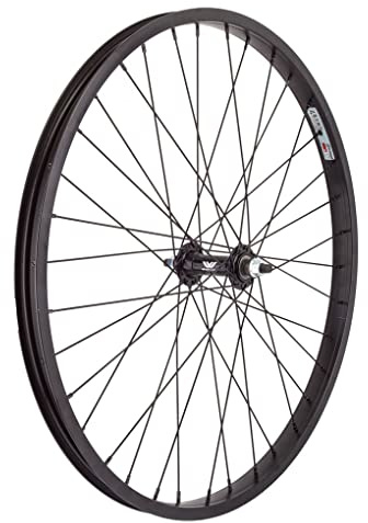 WheelMaster Front Bicycle Wheel 24 x 2.125 36H, Alloy, Bolt On, Black