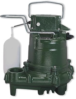 Zoeller M57 Mighty-Mate Submersible Sump Pump - 3/10 HP Cast Iron -115V