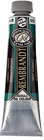 Rembrandt Ölfarbe Tube 40 ml Kobaltgrün 610 (01056102)