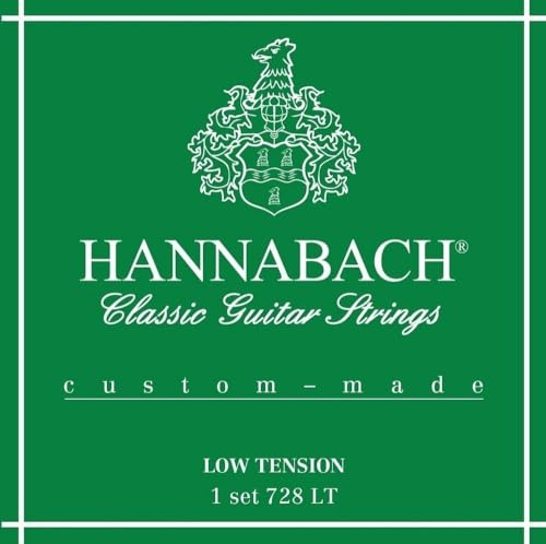 Hannabach Classical Guitar Strings Series 728 Low Tension Custom Made - Set - 728LT