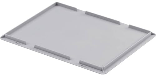 Lock grå till Eurobox industriell kvalitet 400 x 300 mm