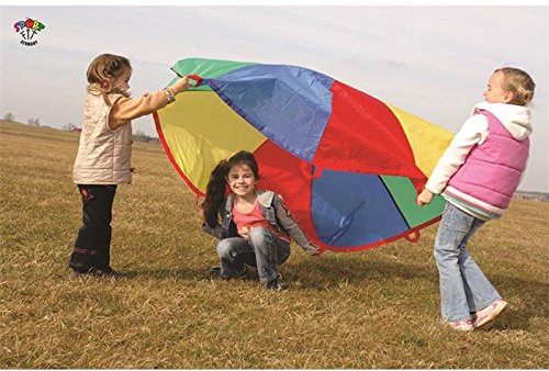 Schwungtuch, Tuch Spiel Kindergarten Schule Turnen, Schwungtücher, ø 1,8 m