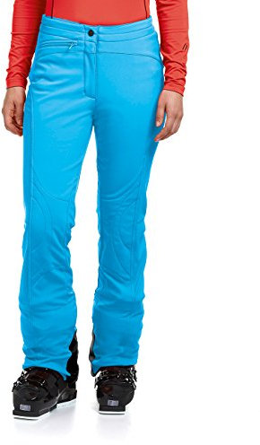 Maier Sports Damen Softshell Skihose Slimfit Marie, Malibu, 34, 206000
