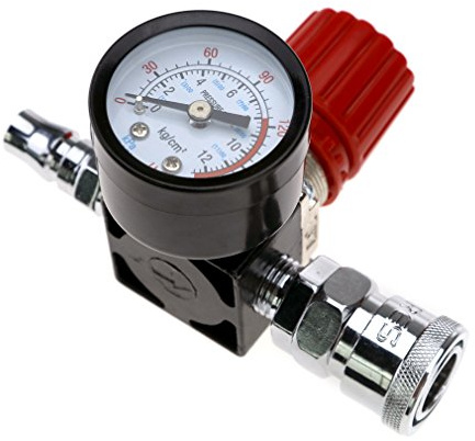 OTOTEC Air Compressor 1/4 Pressure Regulator Gauge 140PSI Control Valve 240V