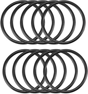 uxcell Nitrile Rubber O-Rings 22mm OD 19mm ID 1.5mm Width, Metric Sealing Gasket, Pack of 10