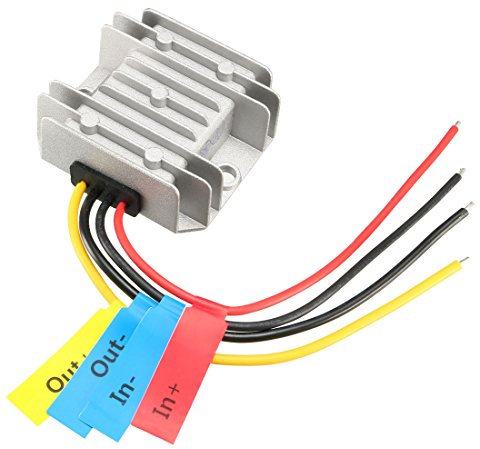 sourcingmap® Power Converter Regulator DC 48V/60V(35V~63V) Step-Down to DC 5V 10A 50W Waterproof Voltage Convert Transformer