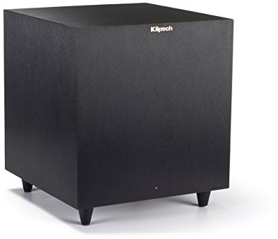 Klipsch - Cassa surround subwoofer, 150 Watt di potenza di picco, Reference R-8SW, (vinile nero spazzolato, 8 pollici)