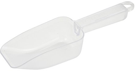 Winco - PS-10 Winco White Utility Plastic Scoop, 10-Ounce