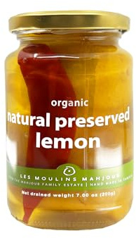 Les Moulins Mahjoub Organic Natural Preserved Lemons, 7 oz