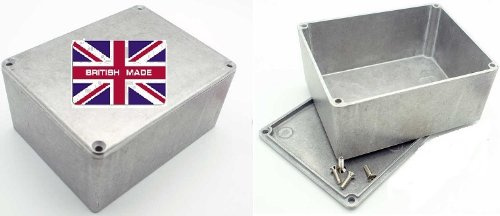 ALUMINIUM DIECAST ELECTRONICS PROJECT BOX ENCLOSURE 120 X 95 X 57MM