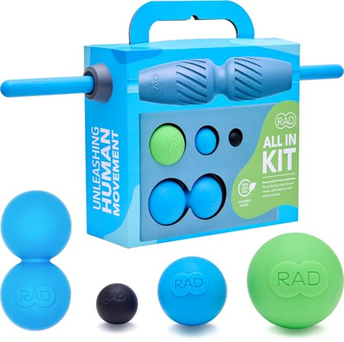 RAD All In Kit I Myofasziale Release-Tools I Multiple Densities I Selbstmassage Mobilität und Erholung
