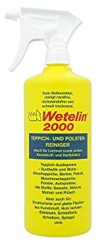 Unbekannt Wetelin 2000 Teppich- und Polster Reiniger 1000 ml incl. Sprüher