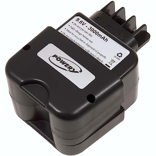 Akku für metabo Bohrschrauber A BE 9,6/2RT 3000mAh NiMH, 9,6V, NiMH