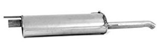 WALKER 19965 Endschalldämpfer ohne Anbauteile Hinten für OPEL Astra F CC (T92)