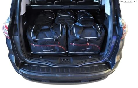 KJUST Dedizierte Reisetaschen 5 stk kompatibel mit FORD S-MAX 5 II 2015-2023