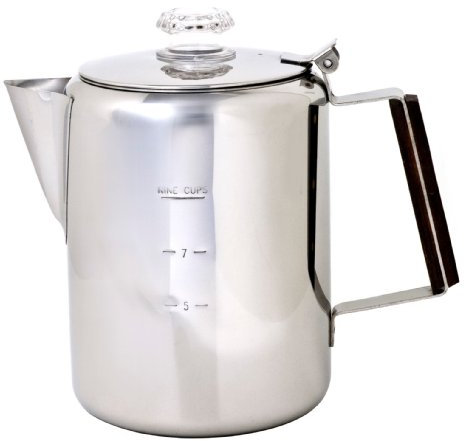 Chinook Timberline 9 Cup Stainless Steel Coffee Percolator