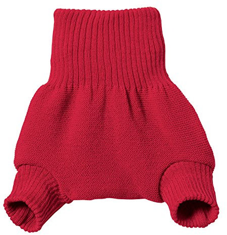 Disana 13103XX - Wollwindelhose rot, Size / Größe:74/80 (6-12 Monate)