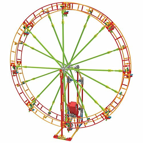 K’NEX Thrill Rides Revolution Ferris Wheel Building Set with Battery-Powered Motor for Ages 7+, Engineering Education Toy, 344 Pieces