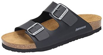 Dr. Brinkmann 600275, Mules Mixte Adulte, Noir (Schwarz 1), 41 EU