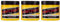 Manic Panic Sunshine Classic Creme, tinte semipermanente amarillo vegano y libre de crueldad animal, 3 x 118 ml