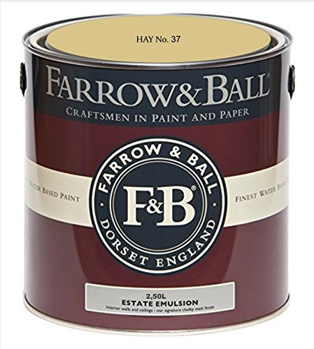 Farrow & Ball Estate Emulsion Farbe 2.5 Liter Hay 37 Matt
