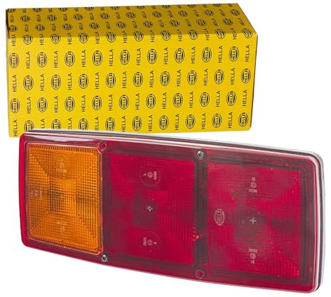 HELLA 2SE 003 167-031 Rückleuchte - Halogen - ADR/GGVS/ECE - links | 2SE 003 167-031, Heckleuchte