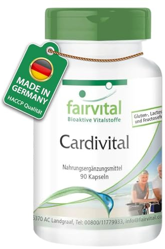 Fairvital | Cardivital - Heart Vitamins - Rich multivitamin Without Vitamin K - 90 Capsules