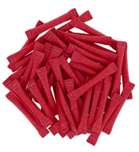herlitz Gewinnlose nummeriert, 1-500, 10x50 Stück, Farbe Rot, Tombola, Gewinnspiel
