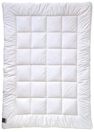 Billerbeck Bettdecke ALCANDO® – 155 x 220 cm – 4 Jahreszeiten Decke – weiche Faserdecke für das ganze Jahr