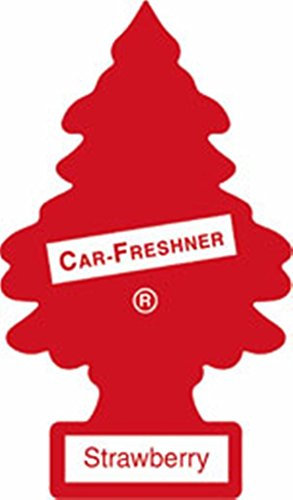 LITTLE TREE Air Freshener Magic Tree Black Ice Scent Car Rear Vision Mirror Dangler Pack of 5