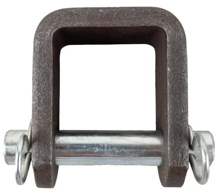 Ama-Bügel mit verzinktem Bolzen zur Dreipunktbefestigung: Anschweißgabel mit Bolzen Ø 19 mm