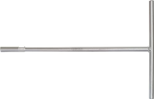 KS Tools 517.1181 Clé à douille à poignée en T, 8 mm - Finition Satinée | Clé à douille à poignée en T, 8 mm, Chrome Vanadium, résistant