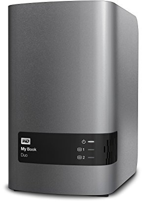 Western Digital 4 TB (2 x 2 TB) Desktop hard disk esterno My Book Duo 16 TB