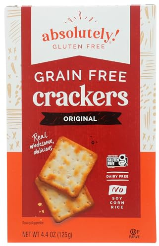 Absolutely Gluten Free Crackers, Original 4.4-Ounce