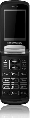 Nordmende Lite 410 3G 2.4 Display Telefono Cellulare 3G, Nero [Versione Italiana]