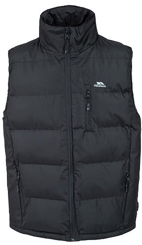 Trespass mäns lås vadderad väst (förpackning med 1)