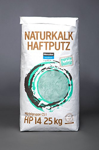 Natur-Kalk-Zwischenputz (HP14). Kalk-Haftputz. 25 kg im Sack