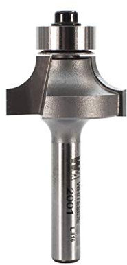 Whiteside router Bits 2001 Round over bit con cuscinetto a sfera