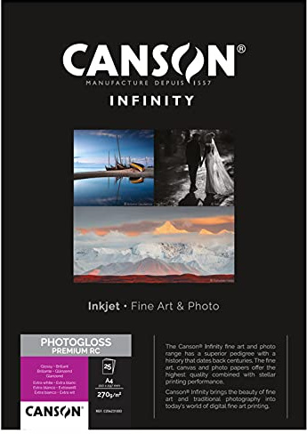 Canson Fotopapper, Vit, A4