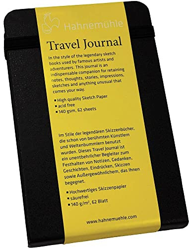 Hahnemuhle – Diario de viaje, 9 x 14 cm, 64 hojas