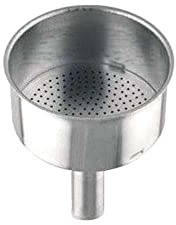 KAUFGUT 121024 Ersatzteil Blister Trichter Aluminium für Kaffeemaschine 6 Tassen Multi