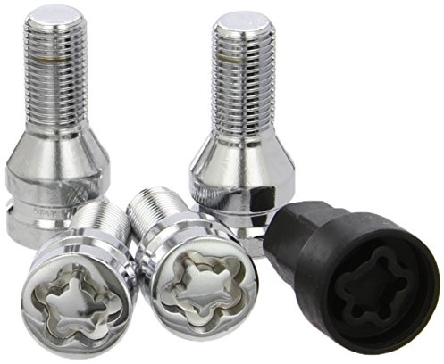 Bc Corona TOR9910 Set da 4 Bulloni per Cerchioni Antifurto