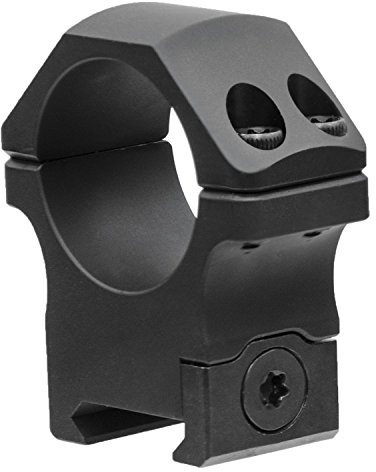 UTG Unisex PRO 30 mm/2pcs Profile P.o.i Picatinny Rwu013015 Anelli di Montaggio, Nero, Taglia Unica EU