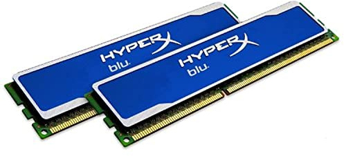 Kingston HyperX BLU - Memoria RAM de 8 GB (DDR3, 2 x 4 GB, 1600 MHz, CL9), Azul