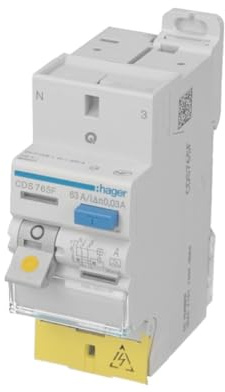 interrupteur différentiel hager - 40a - 30 ma - 2 pôles - type a - auto / vis