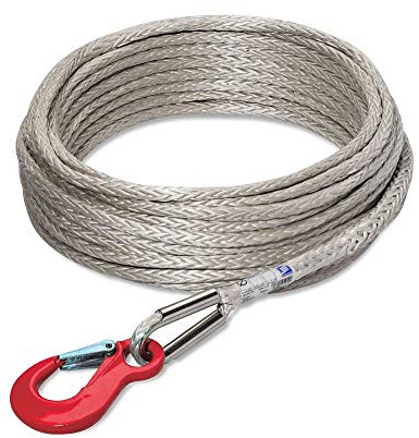 Seilflechter Novoleen® Windenseil nach DIN EN 14492-1:2006 12,5 t; Ø 12 mm; L: 25 m inkl. Haken