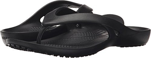 Crocs Donna Kadee II Flip W Infradito, Black, 34/35 EU