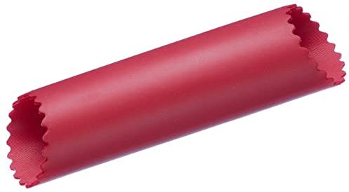 Westmark Knoblauchschäler-Rolle, Länge: 13,3 cm, ø 3,4 cm, Silikon, Peel-Fix, Rot, 11922280