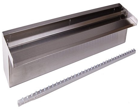 Ubbink Edelstahl mit LED Wasserfallelement Niagara 30 cm
