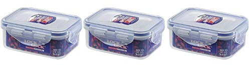 Lock and Lock Store Box 350ml Pack of 3 - HPL806